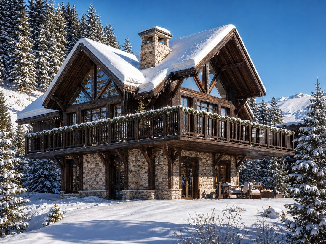 Les chalets sous le soleil